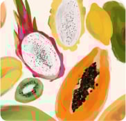 Bright colours